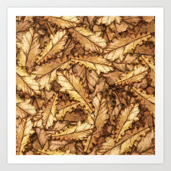 Autumn Leaves 01 Art Print
