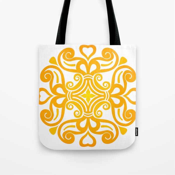 HUNGARIAN ORNAMENTS  - Femininity mandala Tote Bag