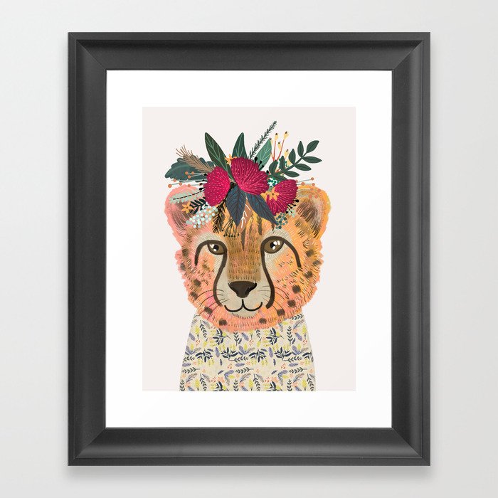 Cheetah Framed Art Print