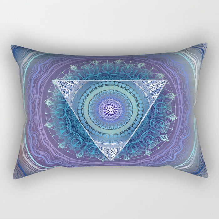 Ajna Third Eye Chakra Rectangular Pillow