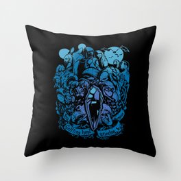 Sundered and Undone Throw Pillow