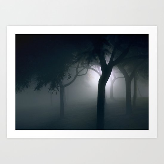 into that good night Art Print