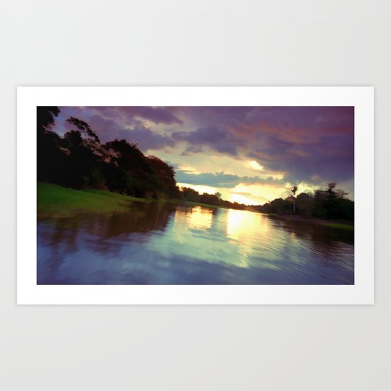 Quiet Waters Art Print