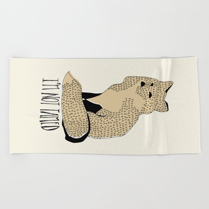 The Little Prince and the Fox Beach Towel