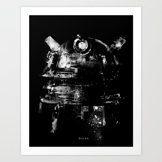 Dalek Art Print