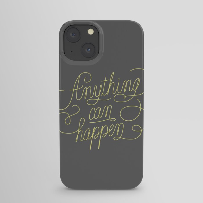 Anything Grey iPhone Case