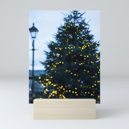Christmas in the Square Mini Art Print