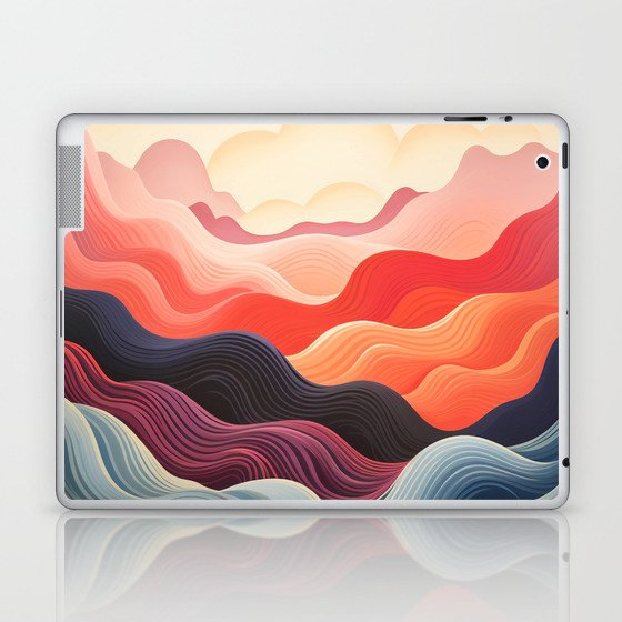Sea waves #8 Laptop & iPad Skin