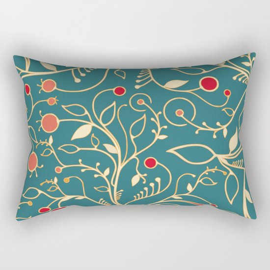 Vintage vines Rectangular Pillow