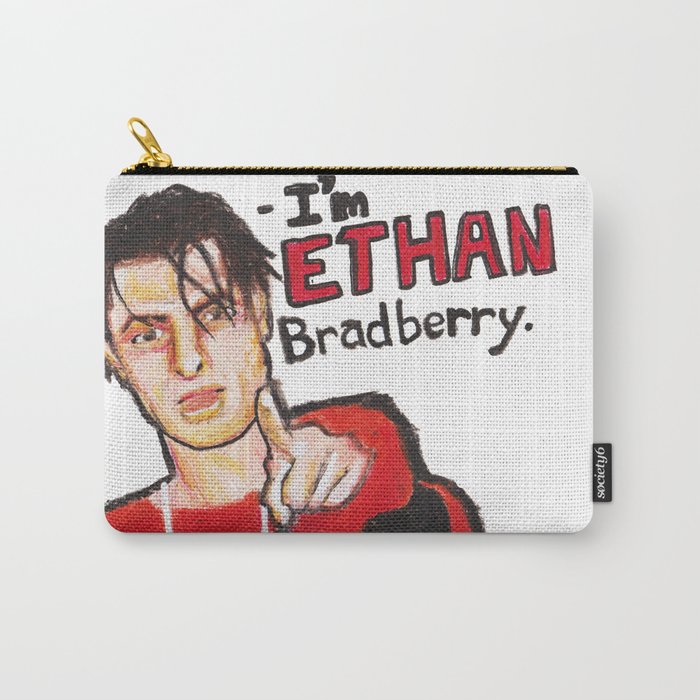 I M Ethan Bradberry H3h3 Meme In Oil Pastel Carry All Pouch By Sebdraws Society6