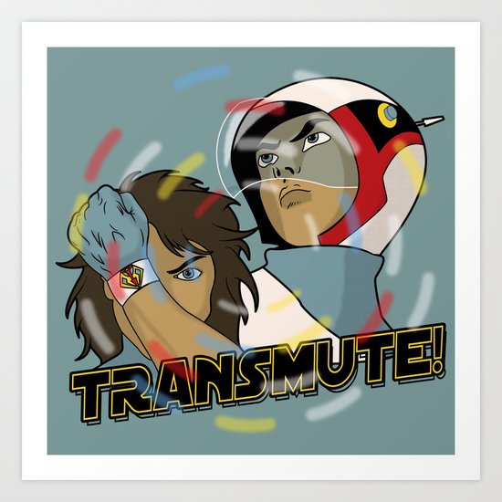 Transmute Art Print