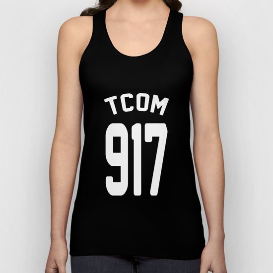 TCOM 917 AREA CODE JERSEY Unisex Tank Top
