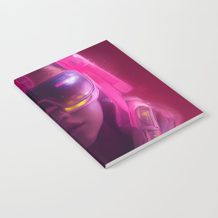 Cyberpunk Girl 1 Notebook