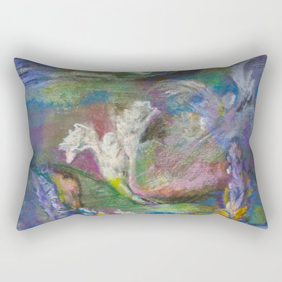 Babylonian Pondlife Rectangular Pillow