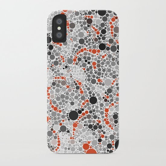Volcano Dots iPhone Case