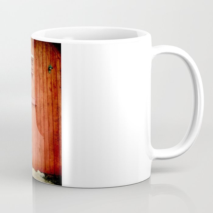 Christmas Barn Coffee Mug