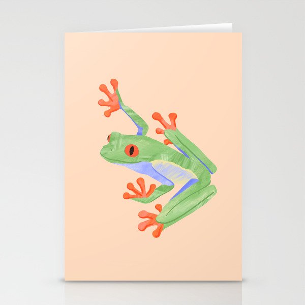 Tree Frog Stationery Cards