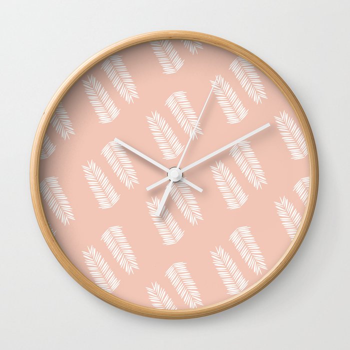 Yew (Graze Pink) Wall Clock