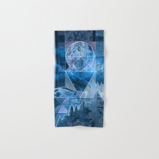 night forest 2 Hand & Bath Towel