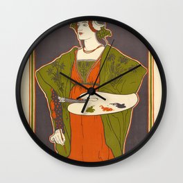 Vintage poster - Louis Rhead Wall Clock