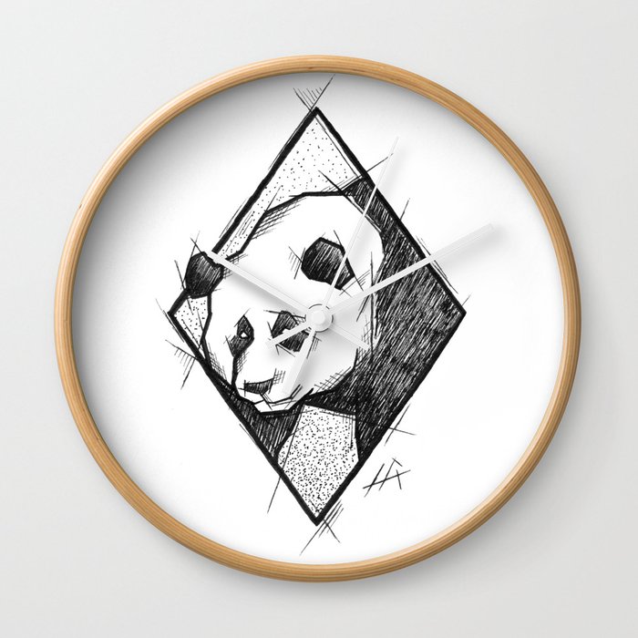 Panda Handmade Drawing Made In Pencil Charcoal And Ink Tattoo