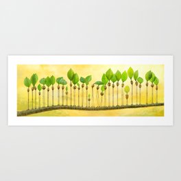 Sprouts Art Print
