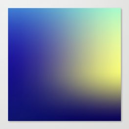 7  Blue Gradient Background 220715 Minimalist Art Valourine Digital Design Canvas Print
