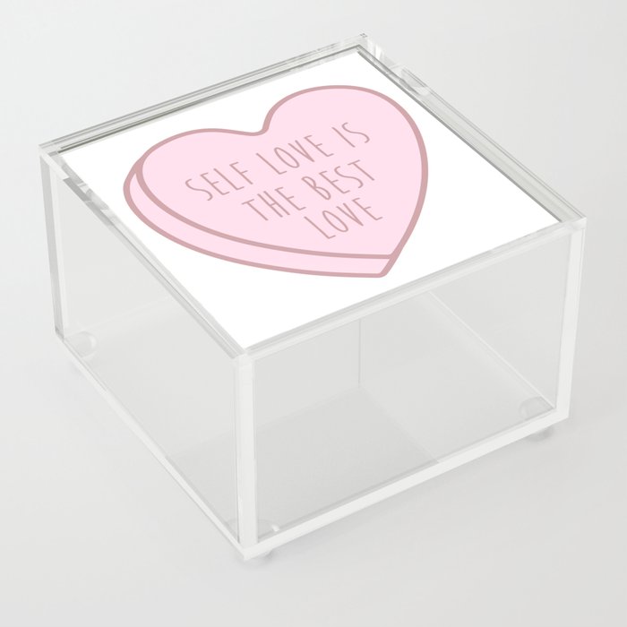 Self Love Is The Best Love Acrylic Box