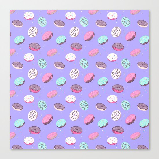 Donuts Canvas Print