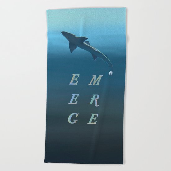 emerge Beach Towel
