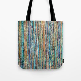 Stripes and Beads Tote Bag