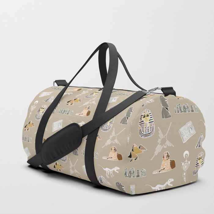 Archeo pattern Duffle Bag