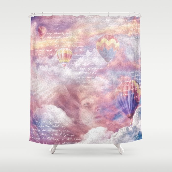 Poetry Shower Curtain