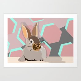 rabbit Art Print