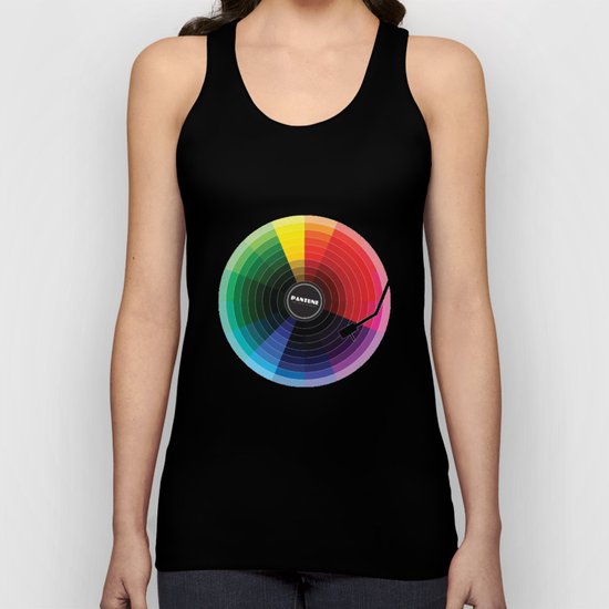Pantune - The Color of Sound Unisex Tank Top