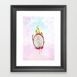 Dragon Fruit Framed Art Print