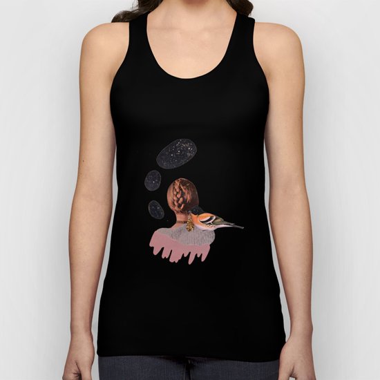 all at once, disappeared Unisex Tank Top