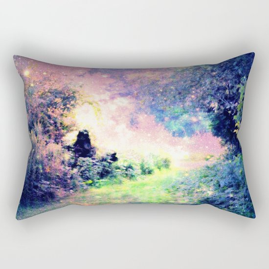Pastel Fantasy path Rectangular Pillow