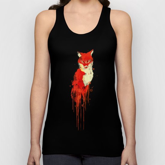 The fox, the forest spirit Unisex Tank Top