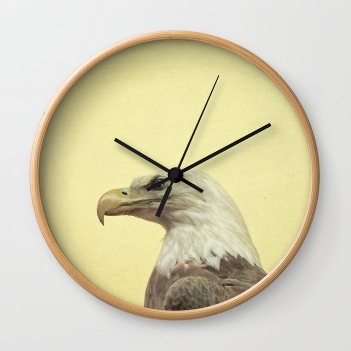 Eagle Eyed Wall Clock