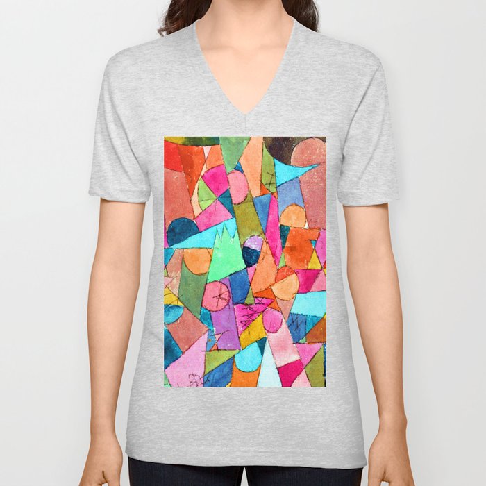 Paul Klee Untitled V Neck T Shirt