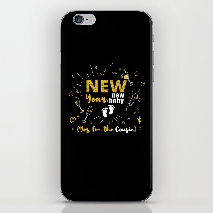 Pregnancy 2022 Cousin New Year New Baby Reveal iPhone Skin
