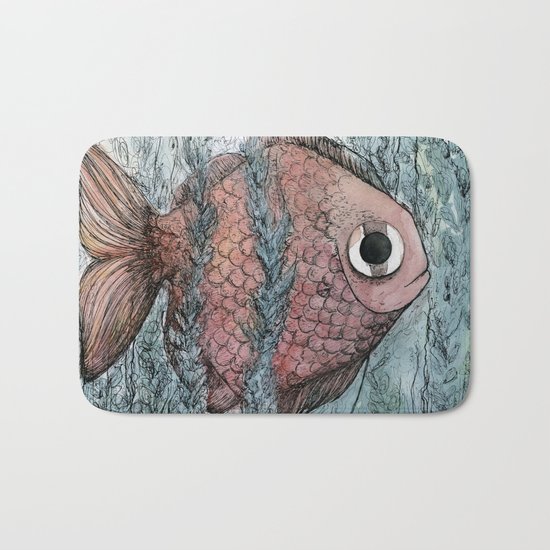 fish Bath Mat