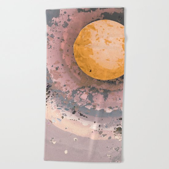 Dust 02 - Post Biological Universe Beach Towel