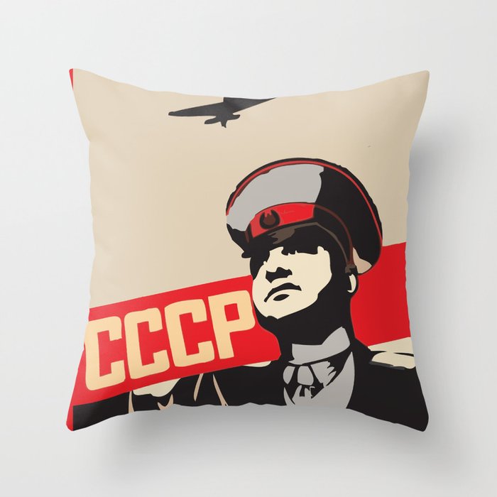 SOVIET RED ARMY Throw Pillow