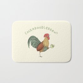 Cockadoodlebrew!! Bath Mat
