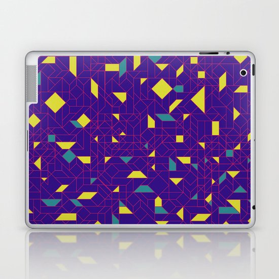 TronGeometric Laptop & iPad Skin