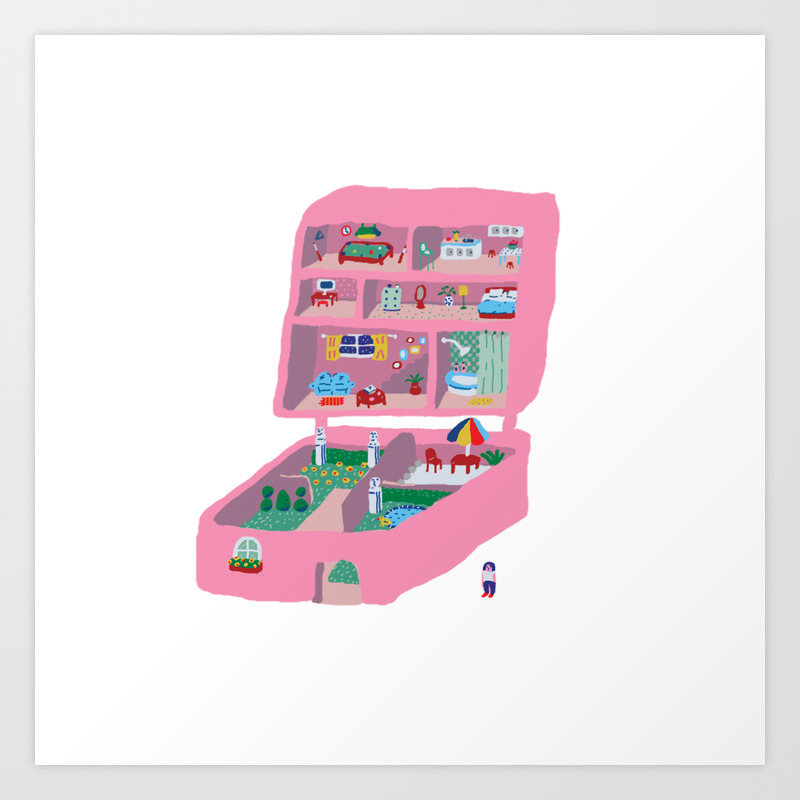 polly pocket art