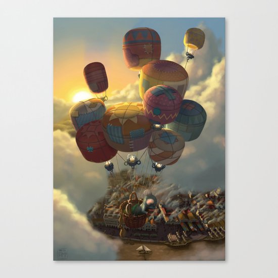 Way Up High Canvas Print