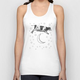 Cow Jumping Over The Moon Tank Top